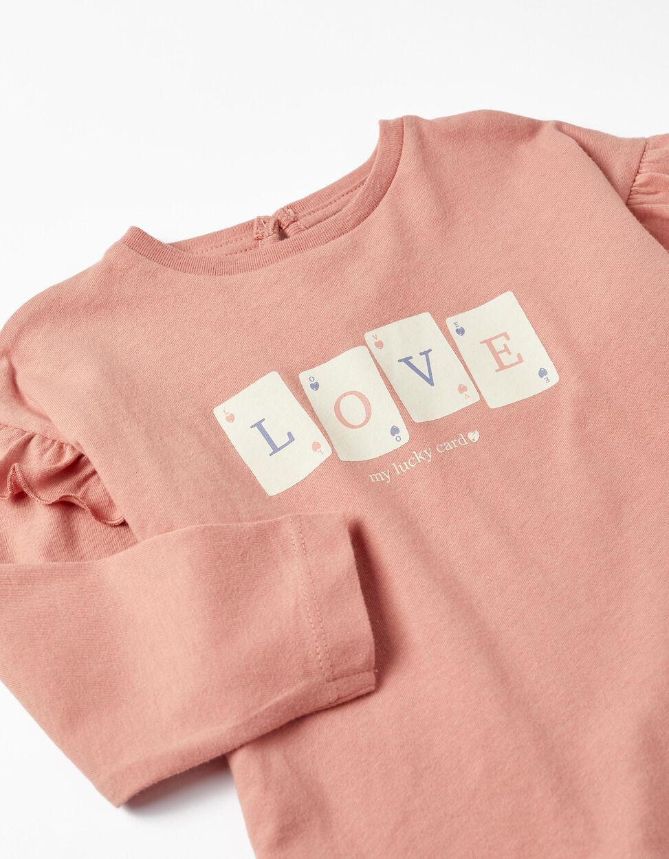 Blusa algodón bebé niña