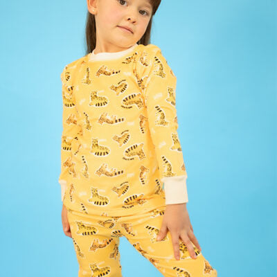 Pijama unisex Termica tigrillo lanudo (2piezas)