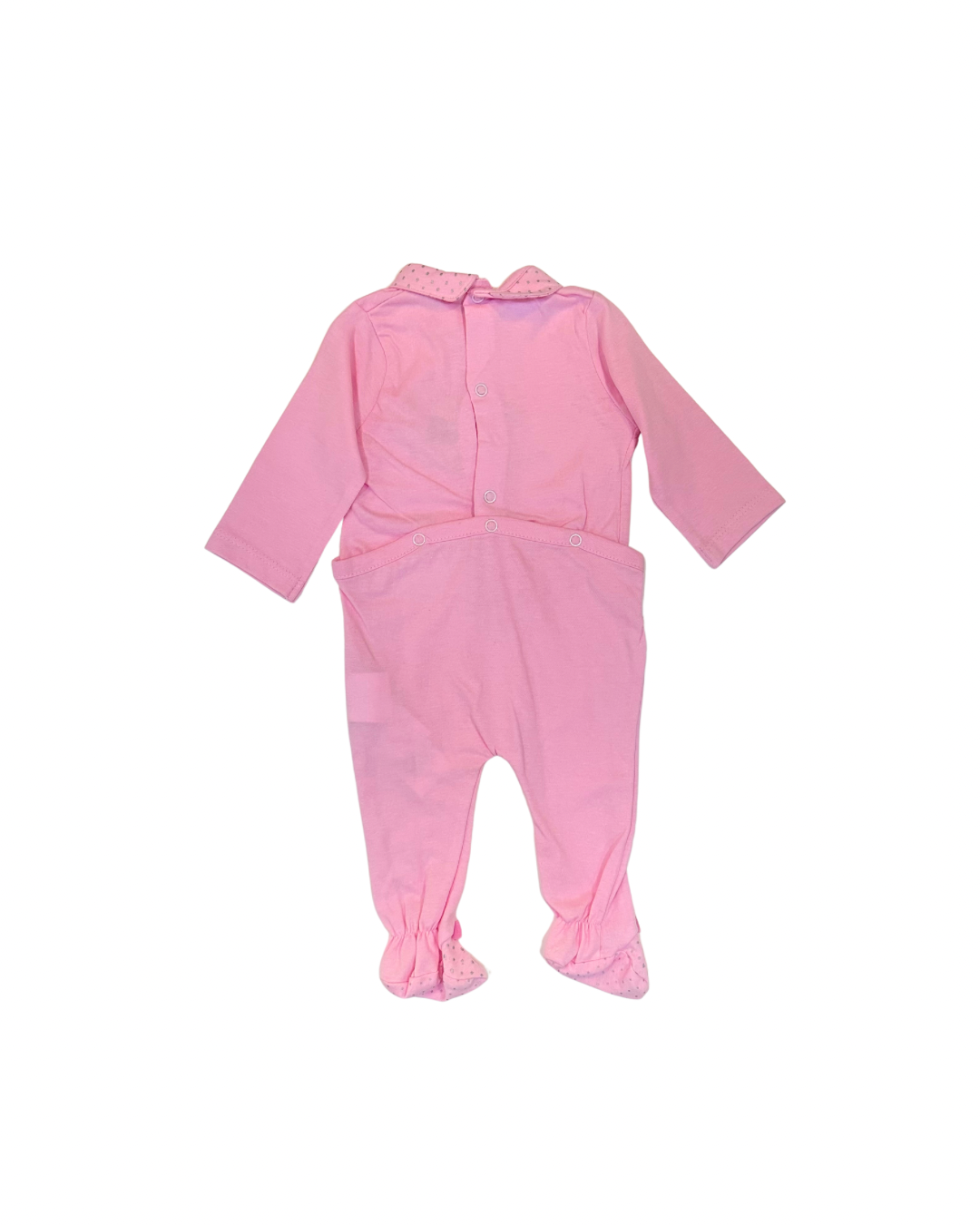 Pijama algodón con cuello bebé