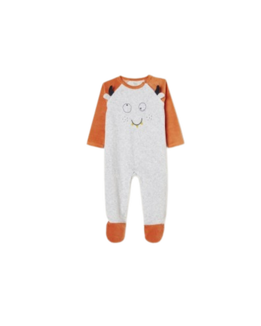 Pijama piel de durazno para bebé