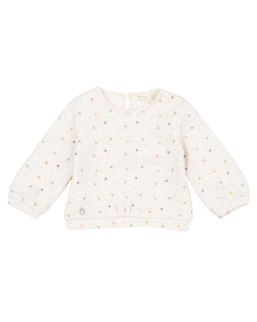 Buso algodón de punticos bebé