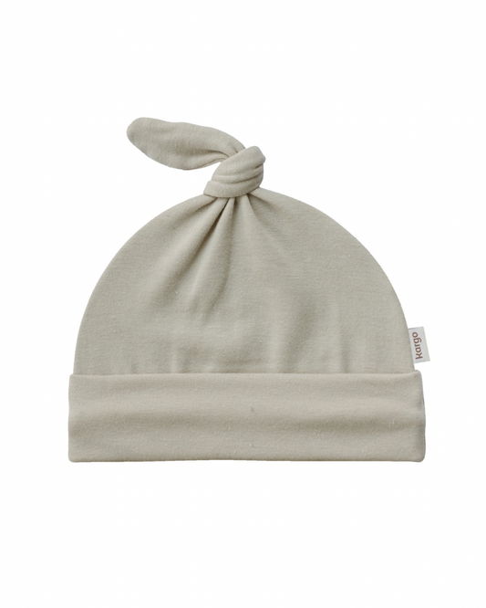 Gorro nudo algodón arena