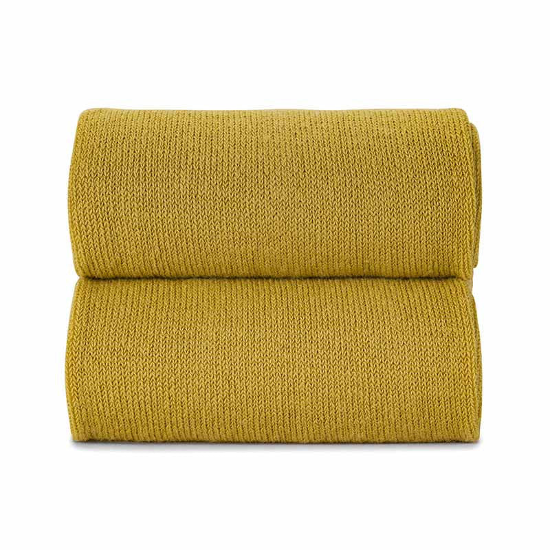 Leotardos punto liso mostaza