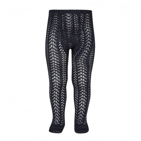 Leotardos perle calado marino