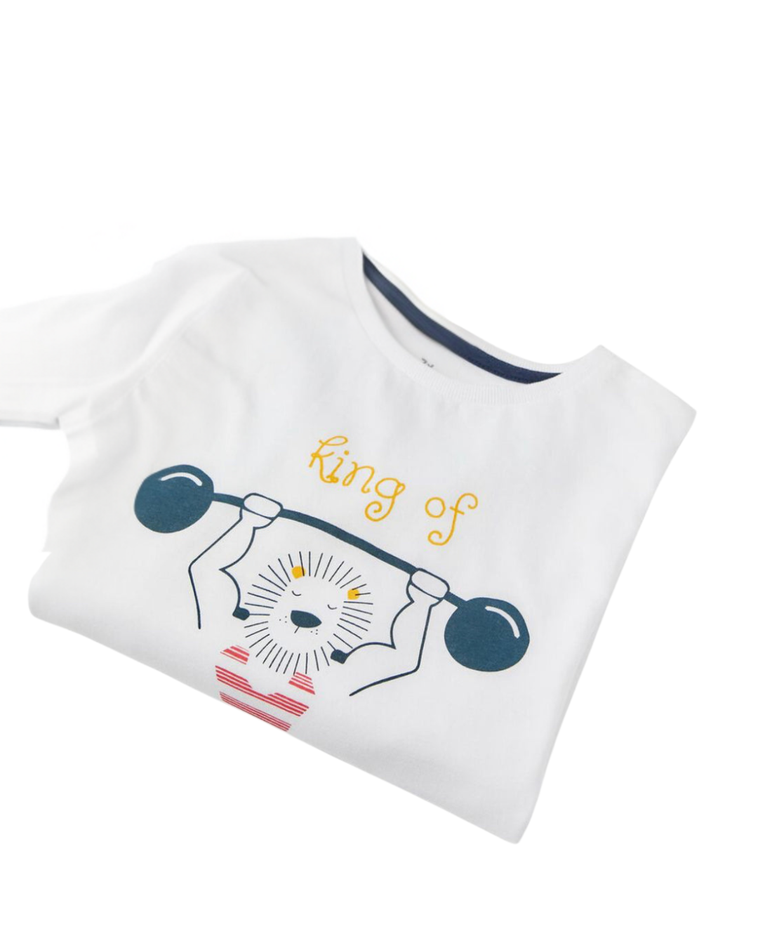 Pijamas algodón leon niño