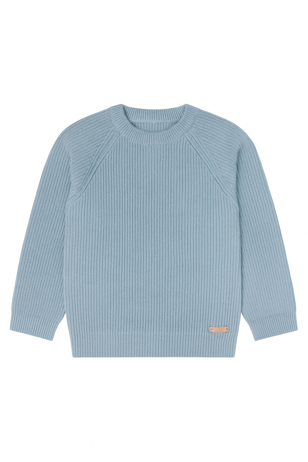 Saco tejido de punto niño cuello redondo