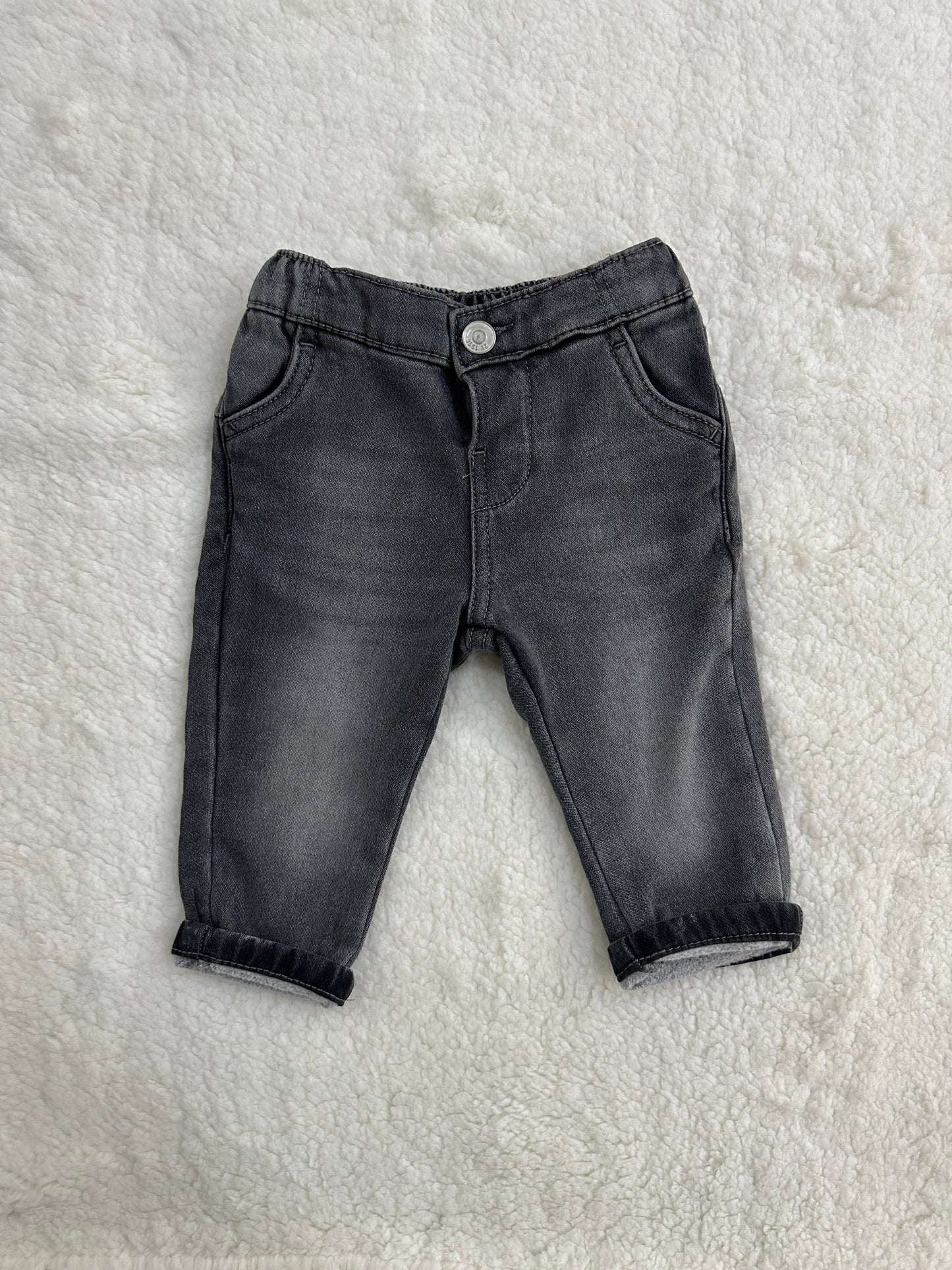 Pantalón Jean gris bebe