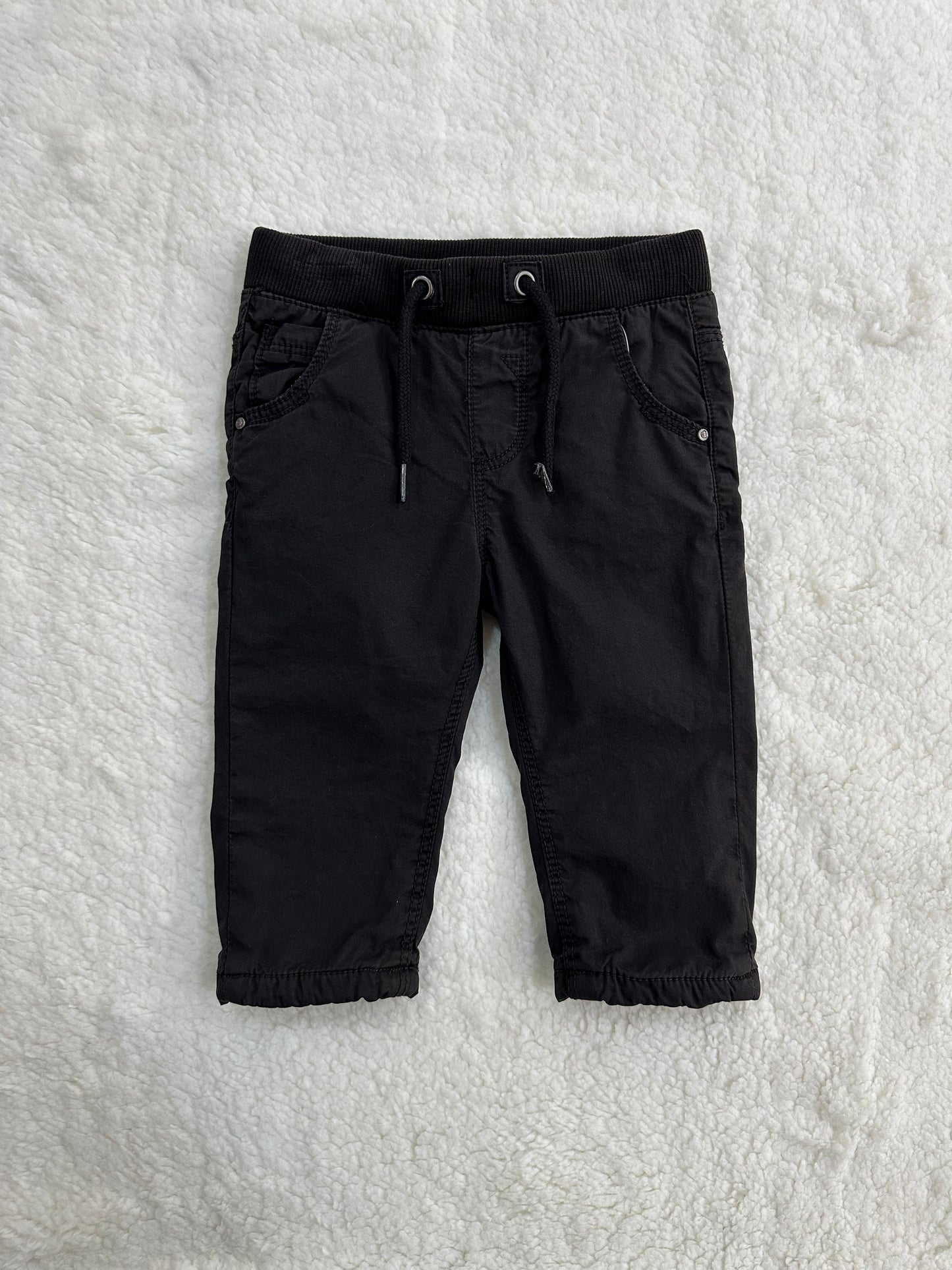 Pantalón Jogger negro bebe