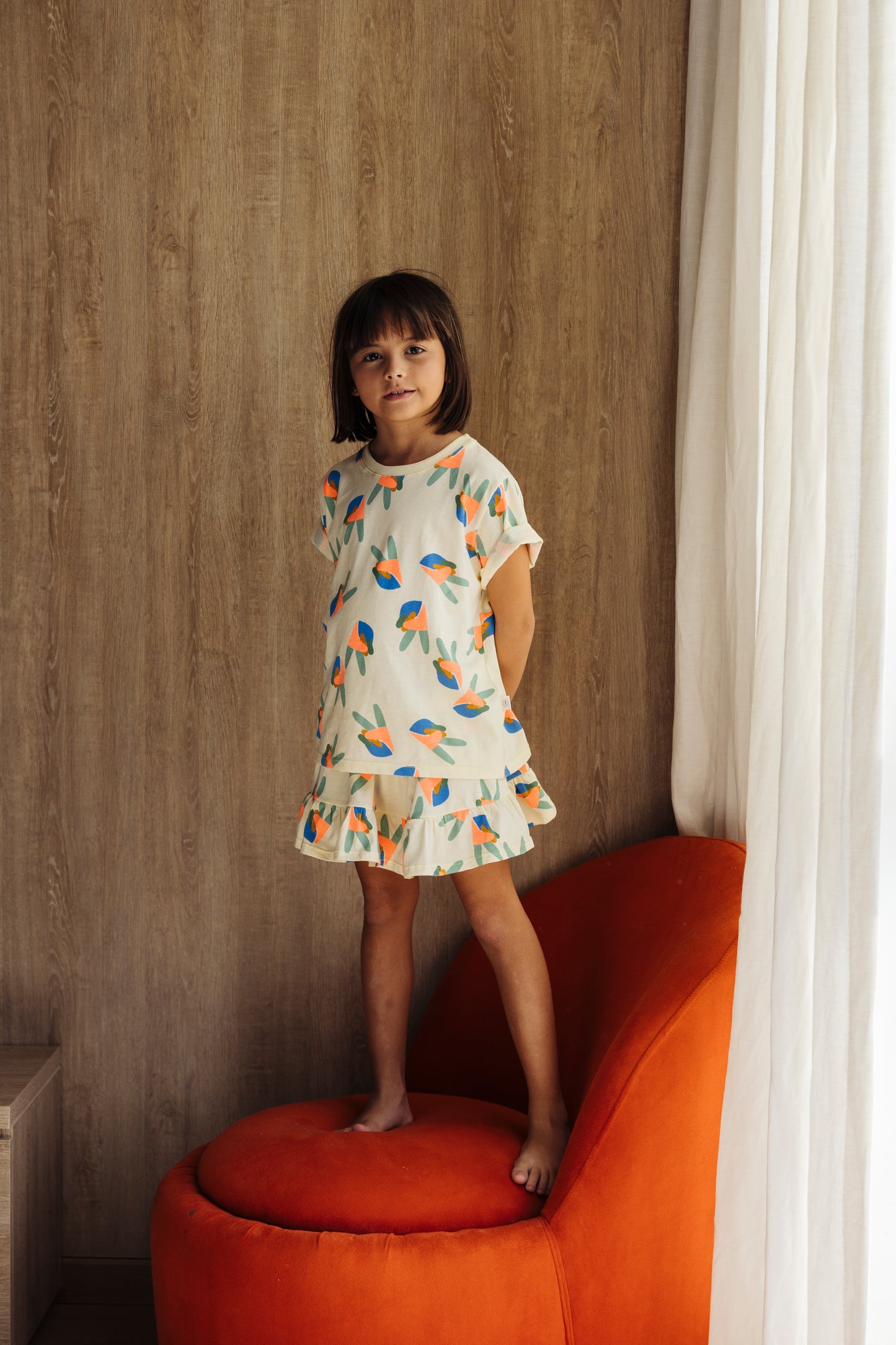 Vestido algodón símbolo paz ✌️