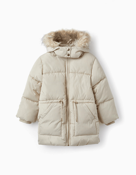 Chaqueta acolchada para niña