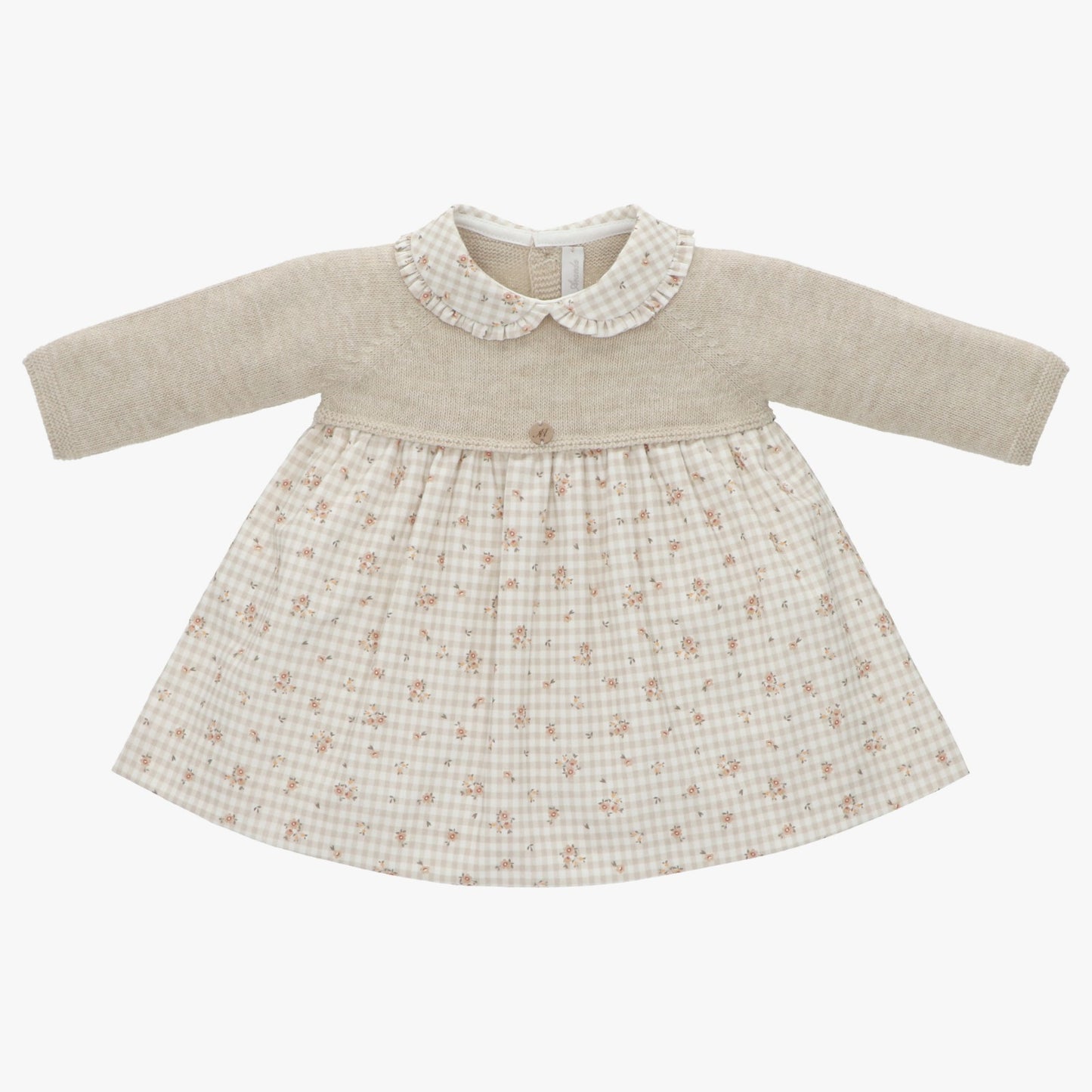 Vestido elegante beige