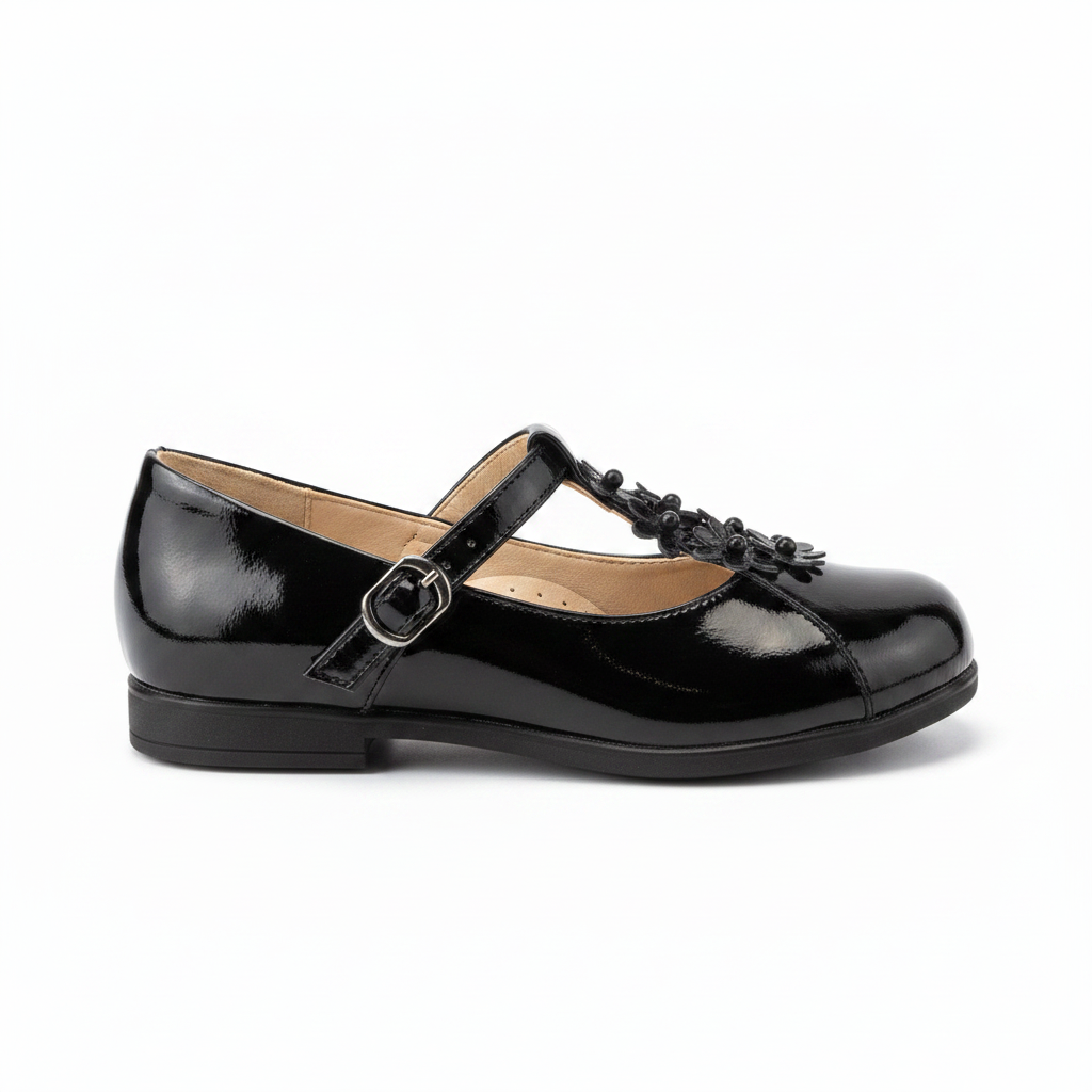 Zapato en cuero niña