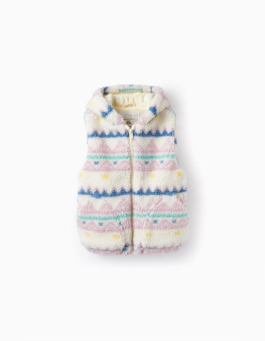 Chaleco afelpado figuras