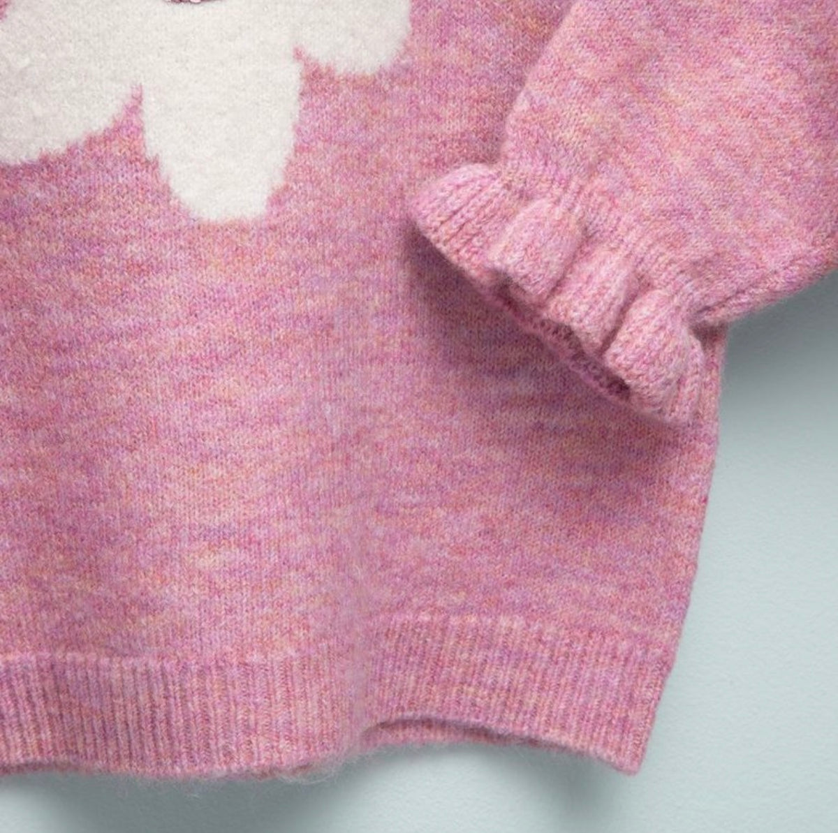 Saco tejido niña
