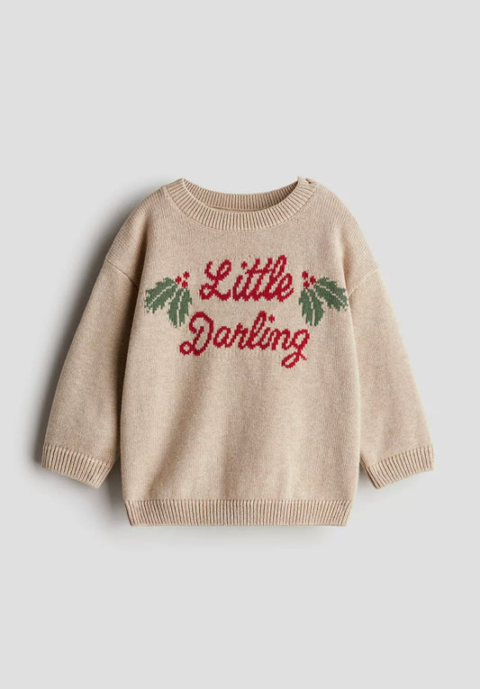 Saco tejido Navidad “Little Darling”