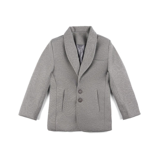 Blazer paño gris