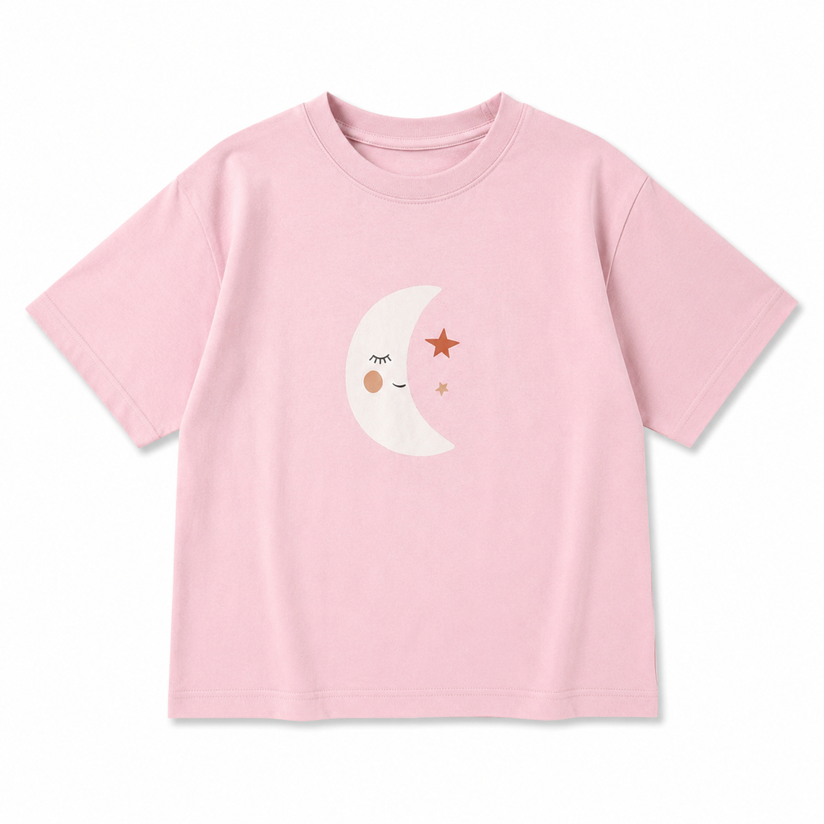 Camiseta oversise rosada