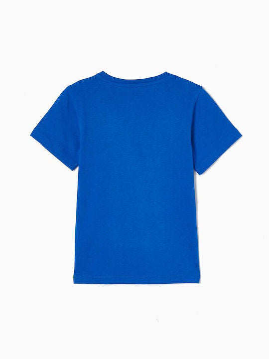 Camiseta azul Cacao beans