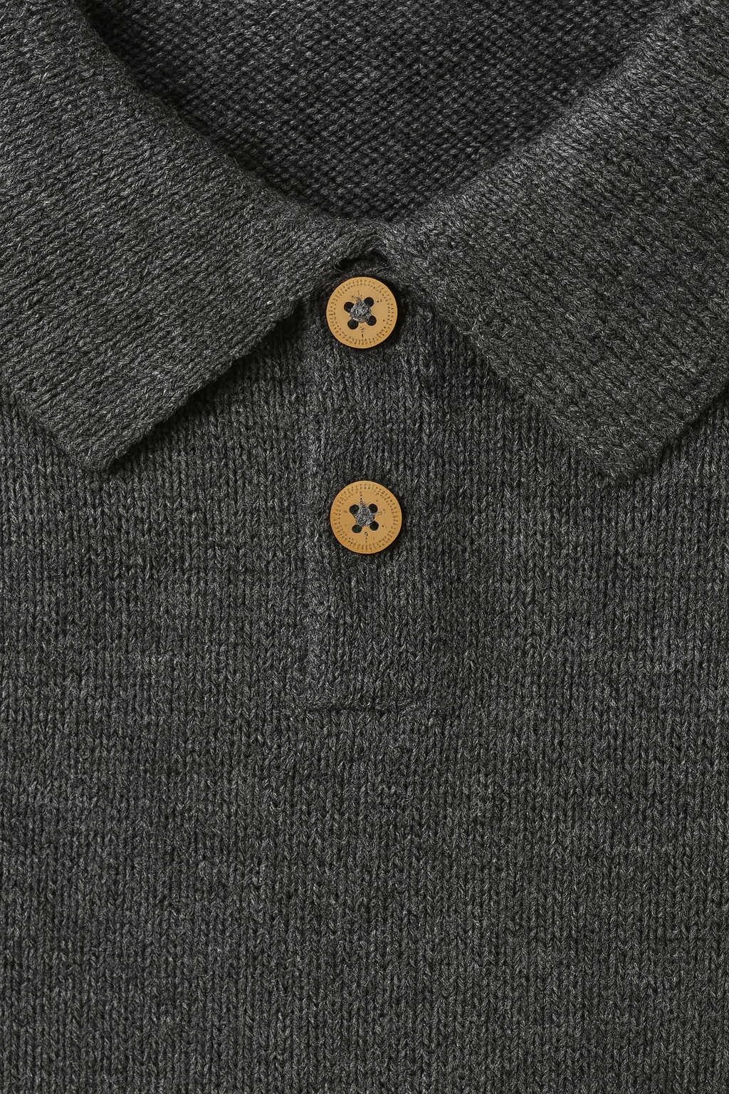 Saco tejido niño cuello polo