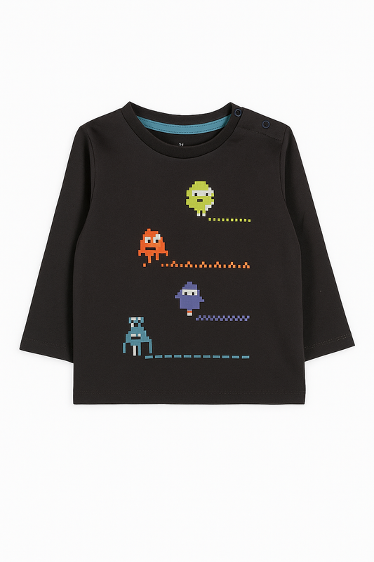 Camibuso monster game bebé