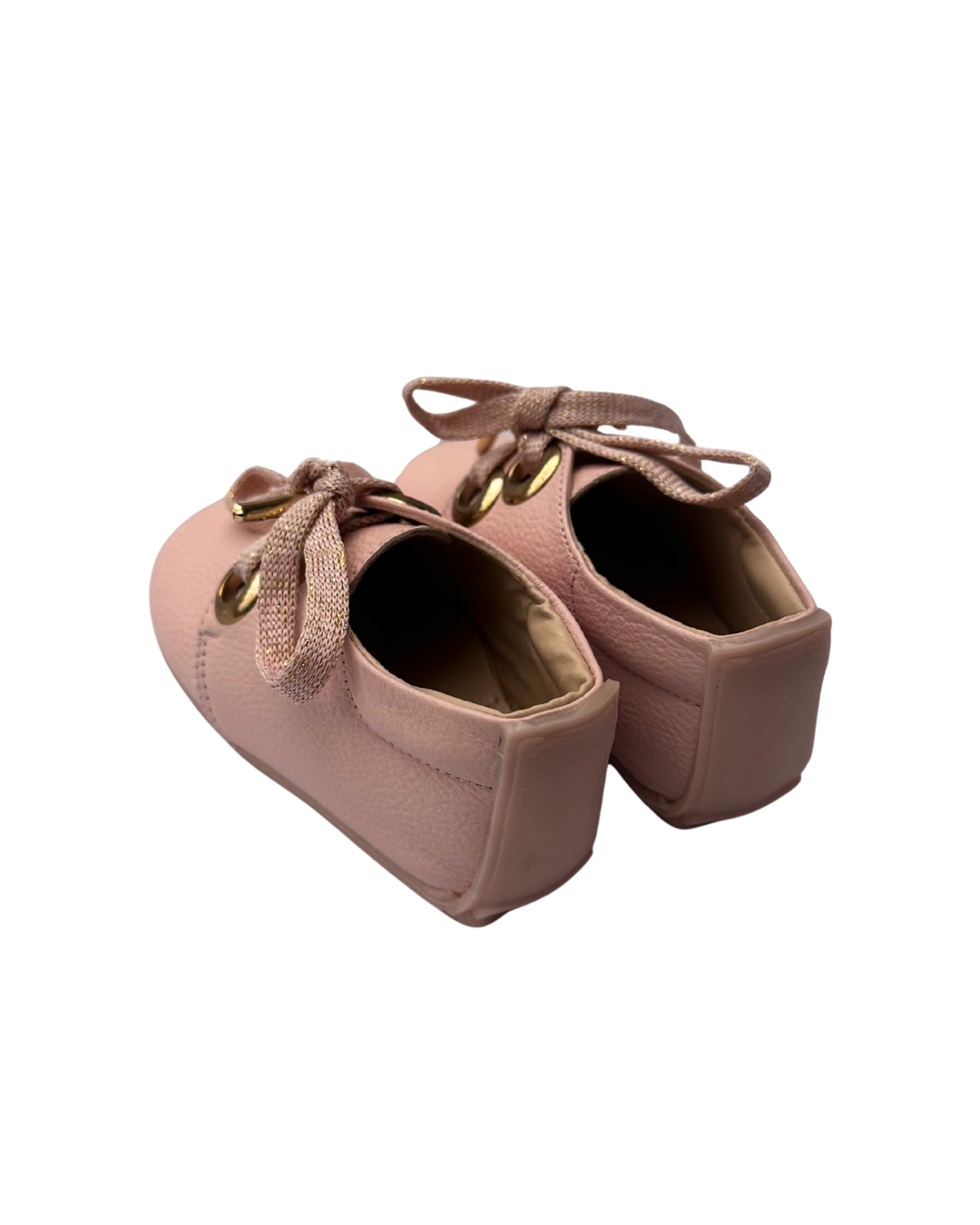 Zapatos rosa cordón